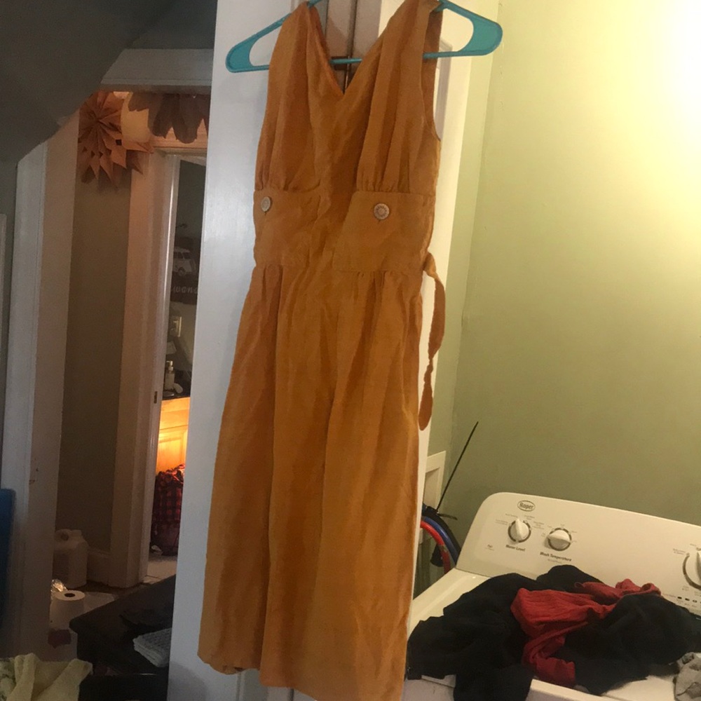 Vintage yellow dress